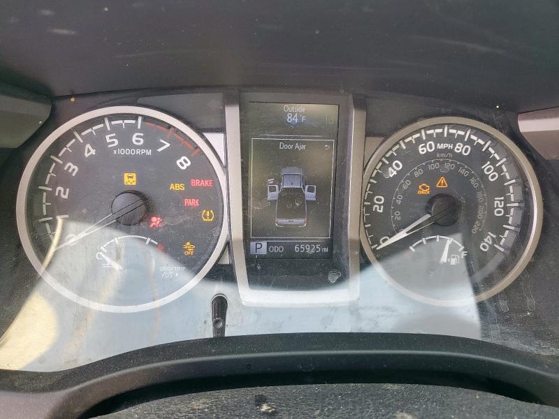 5TFSZ5AN6JX157420 - 2018 TOYOTA TACOMA ACCESS CAB Czerwony zdjęcie 9