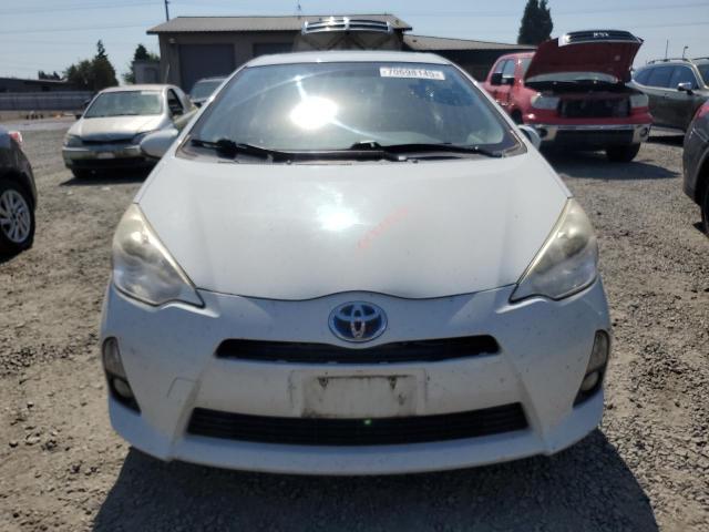 JTDKDTB31C1029883 - 2012 TOYOTA PRIUS C 白色 照片 5