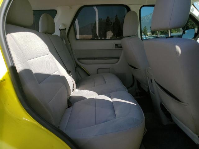 1FMCU0D76BKB46558 - 2011 FORD ESCAPE XLT YELLOW photo 11