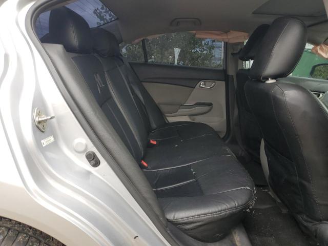 2HGFB2F53DH042894 - 2013 HONDA CIVIC LX SILVER photo 10