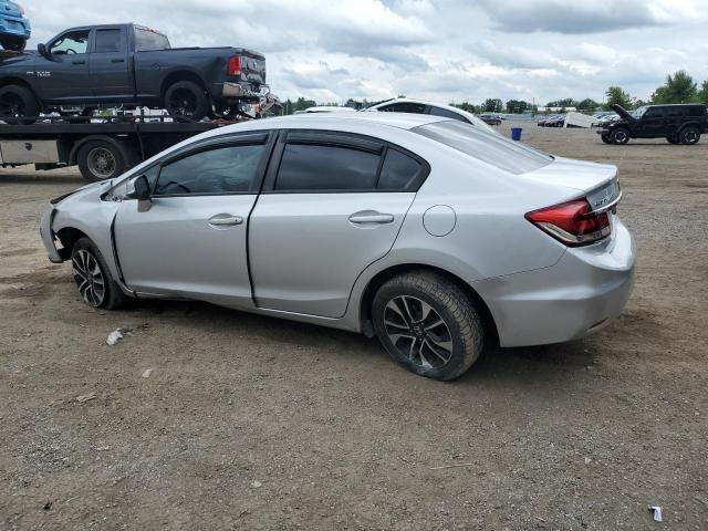 2HGFB2F53DH042894 - 2013 HONDA CIVIC LX SILVER photo 2