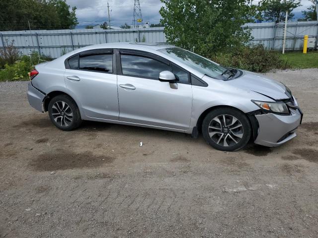 2HGFB2F53DH042894 - 2013 HONDA CIVIC LX SILVER photo 4