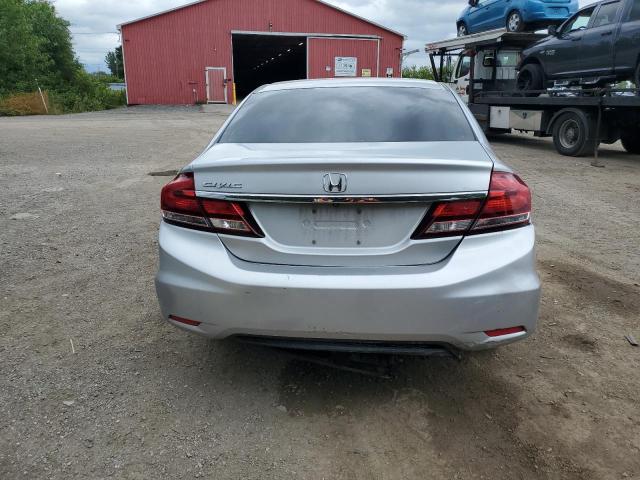 2HGFB2F53DH042894 - 2013 HONDA CIVIC LX SILVER photo 6