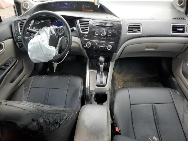 2HGFB2F53DH042894 - 2013 HONDA CIVIC LX SILVER photo 8