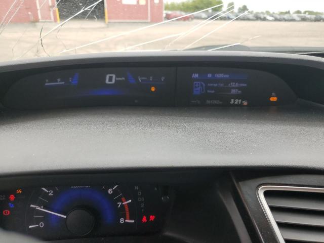 2HGFB2F53DH042894 - 2013 HONDA CIVIC LX SILVER photo 9