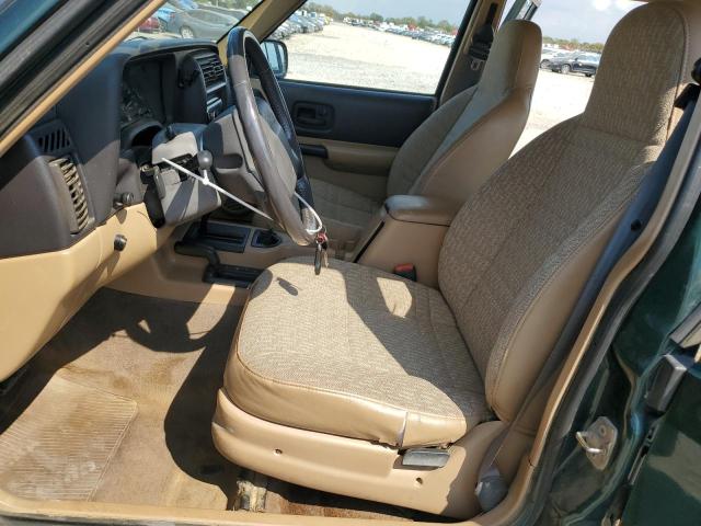 1J4FF48S9YL162557 - 2000 JEEP CHEROKEE SPORT მწვანე ფოტო 7