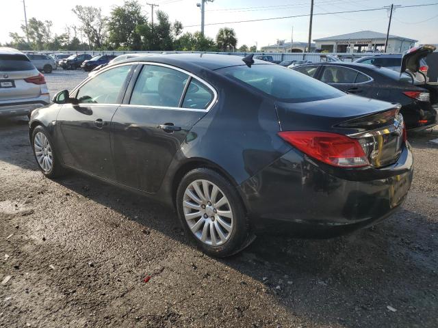 W04GU5GC0B1013516 - 2011 BUICK REGAL CXL BLACK photo 2