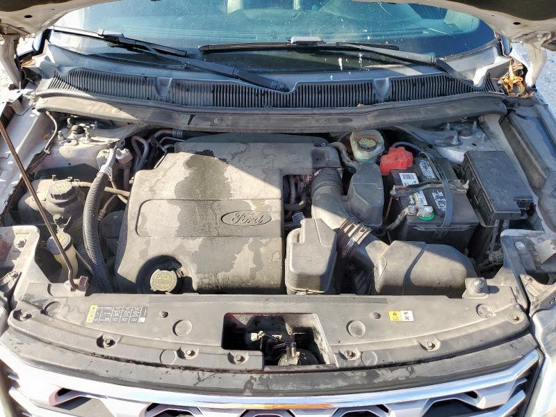 1FM5K7F83GGB98527 - 2016 FORD EXPLORER LIMITED ვერცხლისფერი ფოტო 12