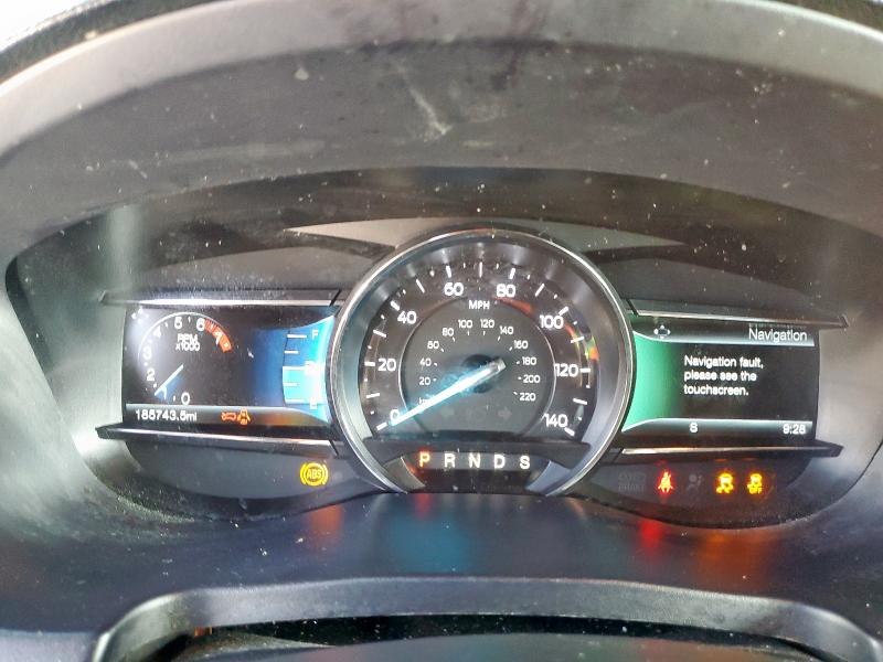 1FM5K7F83GGB98527 - 2016 FORD EXPLORER LIMITED ვერცხლისფერი ფოტო 9