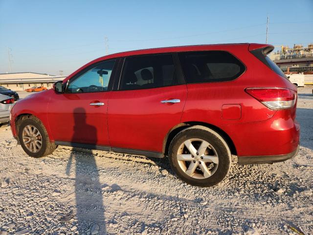5N1AR2MN8EC669355 - 2014 NISSAN PATHFINDER S RED photo 2