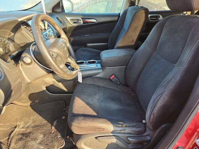 5N1AR2MN8EC669355 - 2014 NISSAN PATHFINDER S RED photo 7
