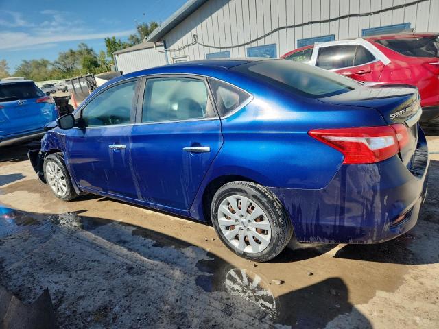 3N1AB7AP9KY218744 - 2019 NISSAN SENTRA S Mavi fotoğraf 2