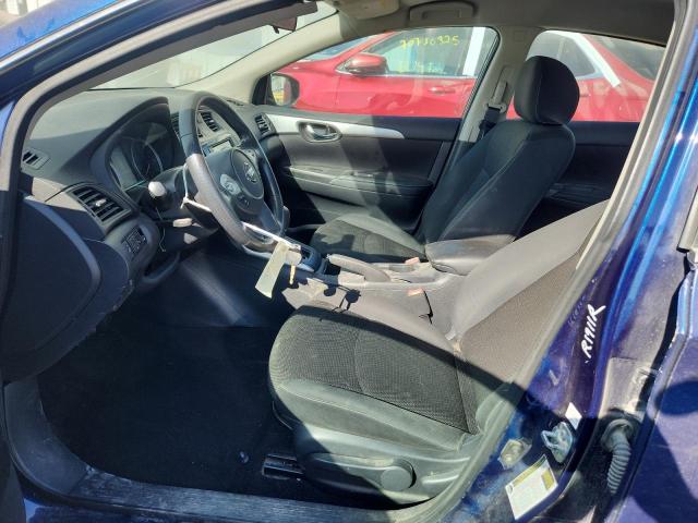 3N1AB7AP9KY218744 - 2019 NISSAN SENTRA S Mavi fotoğraf 7