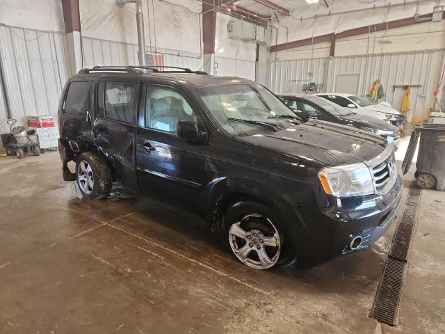 5FNYF4H54CB007693 - 2012 HONDA PILOT EXL BLACK photo 4