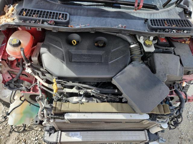 1FMCU0J92KUB95508 - 2019 FORD ESCAPE TITANIUM 红色 照片 11