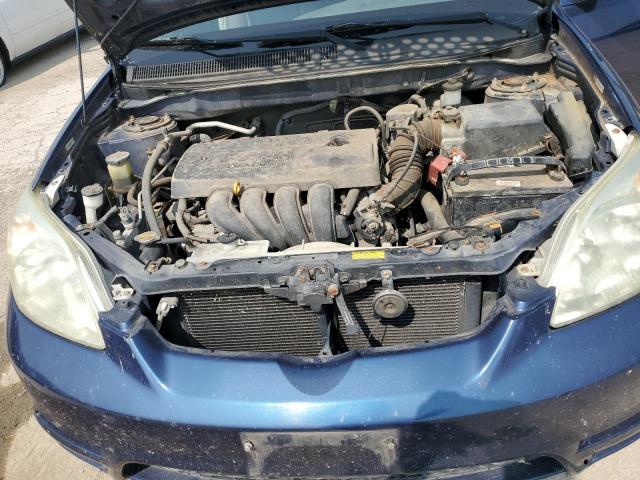 2T1KR32E23C083188 - 2003 TOYOTA COROLLA MA XR BLUE photo 11