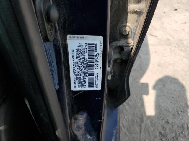 2T1KR32E23C083188 - 2003 TOYOTA COROLLA MA XR BLUE photo 12