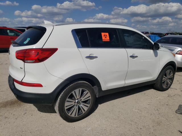 KNDPC3AC5F7720121 - 2015 KIA SPORTAGE EX WHITE photo 3