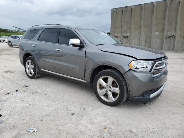 1D4RD5GGXBC720342 - 2011 DODGE DURANGO CITADEL GRAY photo 4