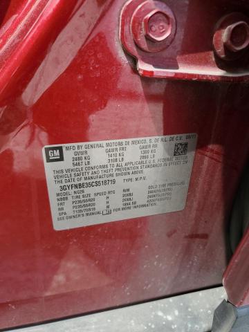 3GYFNBE35CS518719 - 2012 CADILLAC SRX PERFORMANCE COLLECTION Rouge photo 13