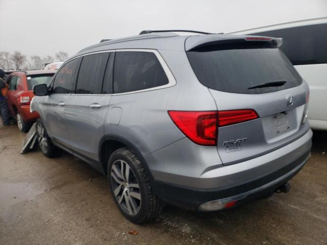 5FNYF6H04HB022444 - 2017 HONDA PILOT ELITE GRAY photo 2