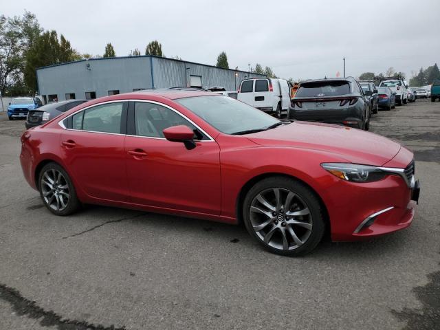 JM1GJ1W58G1424390 - 2016 MAZDA 6 GRAND TOURING RED photo 4