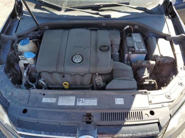 1VWAP7A3XEC019210 - 2014 VOLKSWAGEN PASSAT S BLUE photo 11