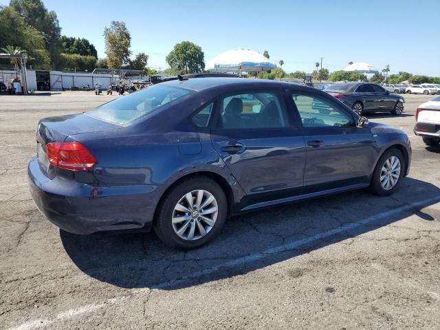1VWAP7A3XEC019210 - 2014 VOLKSWAGEN PASSAT S BLUE photo 3