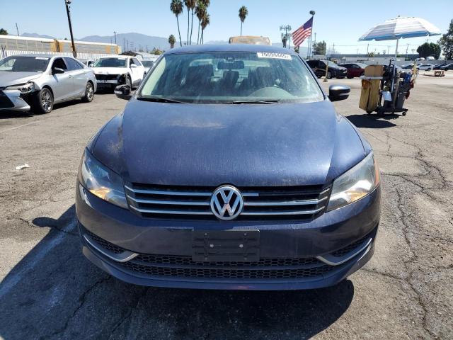 1VWAP7A3XEC019210 - 2014 VOLKSWAGEN PASSAT S BLUE photo 5