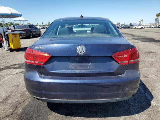 1VWAP7A3XEC019210 - 2014 VOLKSWAGEN PASSAT S BLUE photo 6