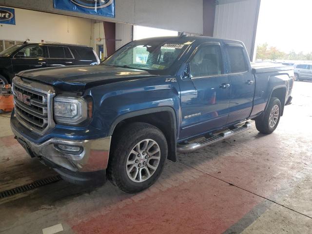 2GTV2MEC3K1209881 - 2019 GMC SIERRA LIM K1500 SLE BLUE photo 1