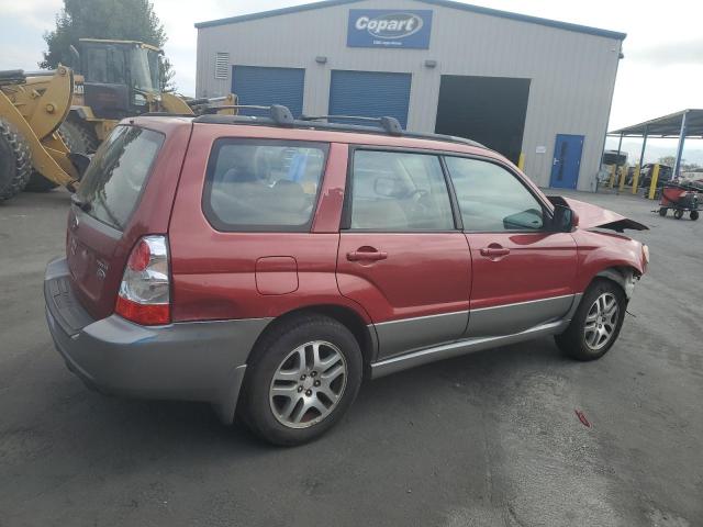 JF1SG67626H750680 - 2006 SUBARU FORESTER 2.5X LL BEAN RED photo 3