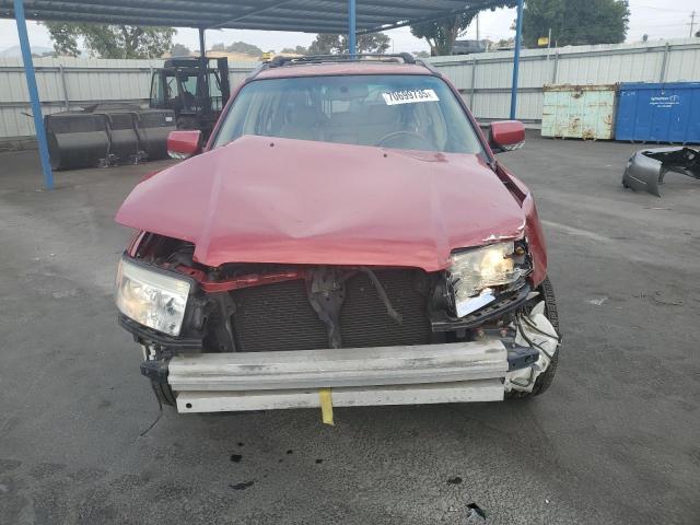 JF1SG67626H750680 - 2006 SUBARU FORESTER 2.5X LL BEAN RED photo 5