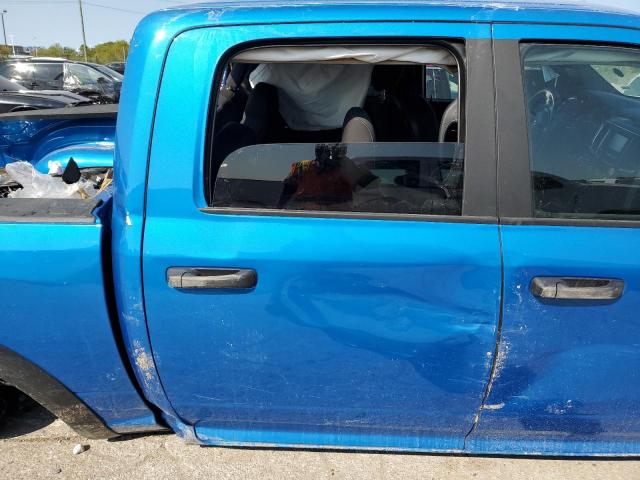 1C6RR7LG0RS143571 - 2024 RAM 1500 CLASS SLT 蓝色 照片 10