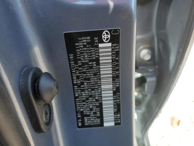 5YFEPMAEXNP324170 - 2022 TOYOTA COROLLA LE Mavi foto 12