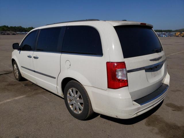 2C4RC1CG1CR297268 - 2012 CHRYSLER TOWN & COU TOURING L WHITE photo 2