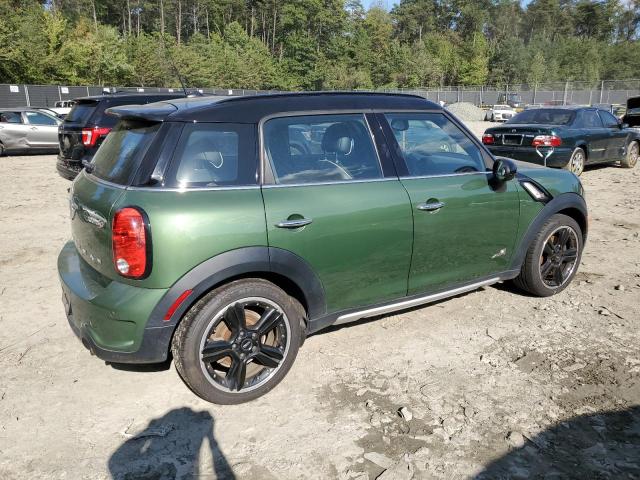 WMWZC5C56FWP43719 - 2015 MINI COOPER S COUNTRYMAN GREEN photo 3