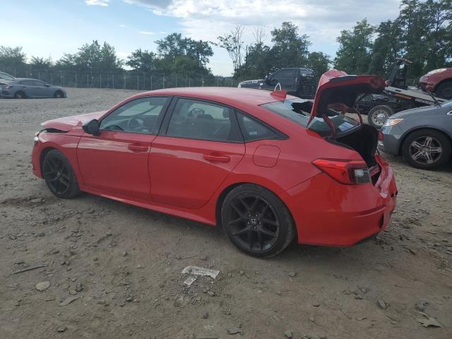 2HGFE2F57NH598781 - 2022 HONDA CIVIC SPORT RED photo 2