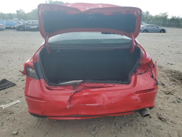 2HGFE2F57NH598781 - 2022 HONDA CIVIC SPORT RED photo 6