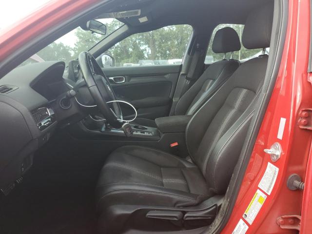 2HGFE2F57NH598781 - 2022 HONDA CIVIC SPORT RED photo 7