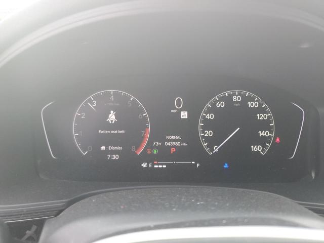 2HGFE2F57NH598781 - 2022 HONDA CIVIC SPORT RED photo 9