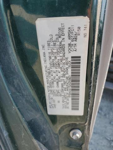 5TBRN34152S258021 - 2002 TOYOTA TUNDRA ACCESS CAB SR5 GREEN photo 13