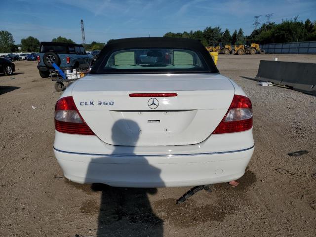 WDBTK56G46T066937 - 2006 MERCEDES-BENZ CLK 350 Ақ фото 6