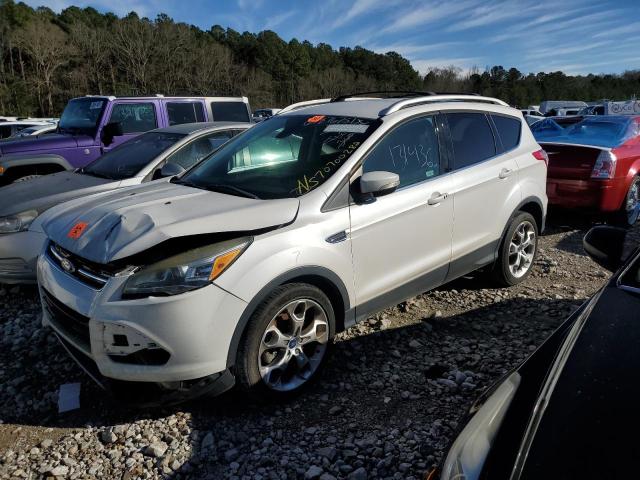 1FMCU0J97DUD83704 - 2013 FORD ESCAPE TITANIUM WHITE photo 1