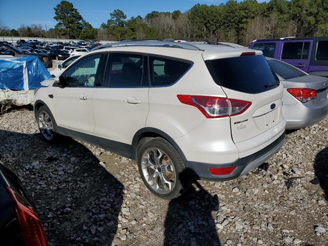 1FMCU0J97DUD83704 - 2013 FORD ESCAPE TITANIUM WHITE photo 2