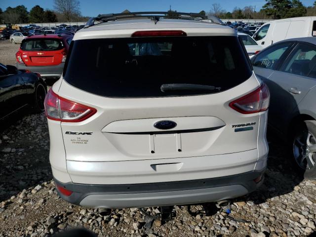 1FMCU0J97DUD83704 - 2013 FORD ESCAPE TITANIUM WHITE photo 6