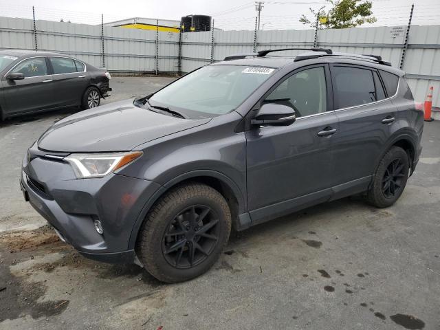 JTMRFREVXJJ725633 - 2018 TOYOTA RAV4 ADVENTURE GRAY photo 1