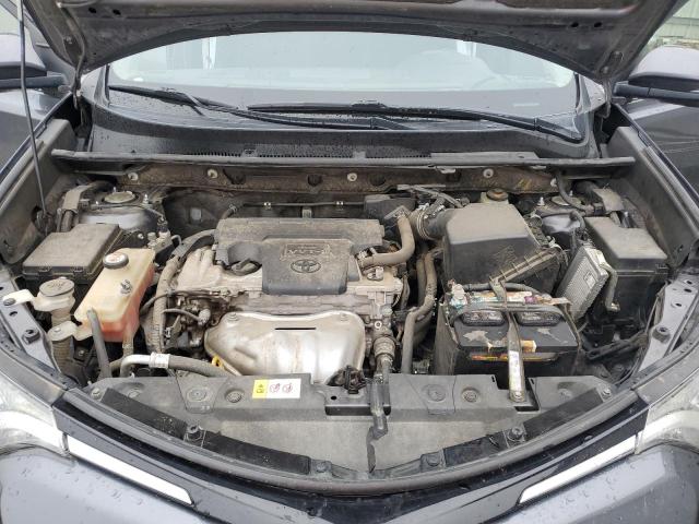 JTMRFREVXJJ725633 - 2018 TOYOTA RAV4 ADVENTURE GRAY photo 12