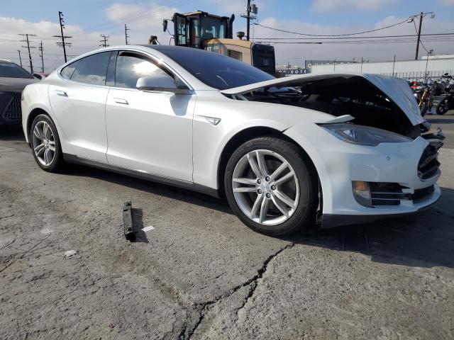 5YJSA1CN6DFP27413 - 2013 TESLA MODEL S Beyaz fotoğraf 4