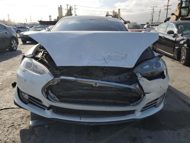 5YJSA1CN6DFP27413 - 2013 TESLA MODEL S Beyaz fotoğraf 5